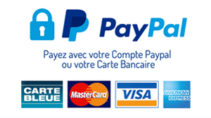 Logo securite paiement paypal impression numerique decomet lyon